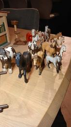 Schleich grote paardenstal, dierenartsenpraktijk & wasplaats, Ophalen of Verzenden, Gebruikt