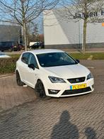 Seat Ibiza FR 1.0 TSI 2017 cruise,stoelverwarming,climate, Auto's, Voorwielaandrijving, Stof, 40 €/maand, Zwart