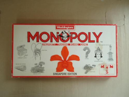 Monopoly Singapore edition, Waddingtons. 1993, Hobby en Vrije tijd, Gezelschapsspellen | Bordspellen, Ophalen of Verzenden