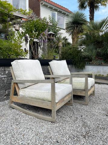 Twee IKEA LILLBERG Schommelstoelen beschikbaar voor biedingen