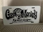 Gas Monkey Garage reclamebord, Reclamebord, Printer29Coevoerden, Ophalen of Verzenden, Pand50