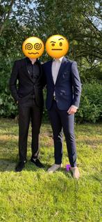 2 driedelige pakken, Kleding | Heren, Ophalen of Verzenden, Zo goed als nieuw, Maat 48/50 (M), Zwart