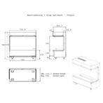 Dimplex 3-step Opti-myst 2.0 elektrische haard, Ophalen