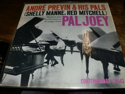 André Previn & His  Pals    ‎PAL JOEY US LP 1957, Cd's en Dvd's, Vinyl | Jazz en Blues, Gebruikt, Jazz, 1940 tot 1960, 12 inch