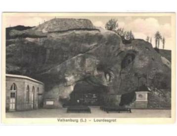 Valkenburg lourdesgrot, verstuurd 1937, uitg.roukes & erhart beschikbaar voor biedingen