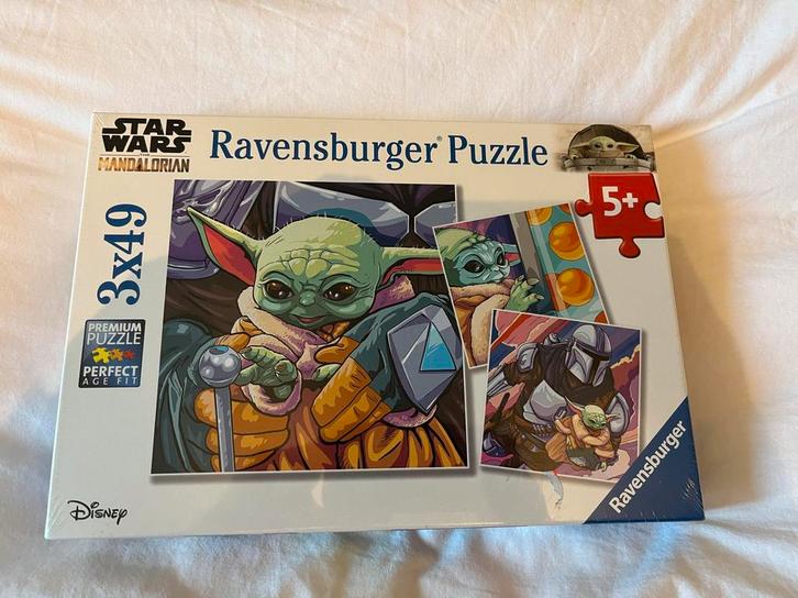 Ravensburger Star Wars Puzzel 3x49 stukjes - Nieuw!, Hobby en Vrije tijd, Denksport en Puzzels, Nieuw, Legpuzzel, Minder dan 500 stukjes