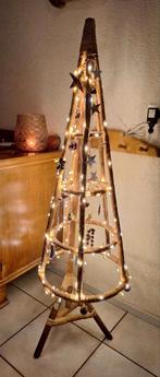 Bamboe kerstboom met verlichting, Ophalen of Verzenden