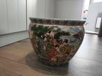 Antieke Chinese bloempot 30 h-40br, Huis en Inrichting, Ophalen, Zo goed als nieuw