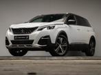 Peugeot 5008 1.2 PureTech GT-Line (PANORAMADAK,APPLE CARPLAY, Gebruikt, 7 stoelen, Wit, Leder