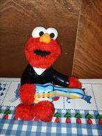 Elmo knuffel met gitaar 26 cm groot Fisher Price, Ophalen of Verzenden