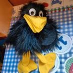 Zwarte kraai handpop vogel raaf L. Dake, Ophalen of Verzenden, Zo goed als nieuw