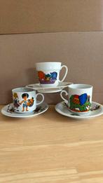 Drie kinder kop en schotels (vintage), Ophalen of Verzenden