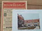 1924, " HET BOUWBEDRIJF", BIJVOEGSEL BERLAGE ., AMSTERDAM, Boeken, Ophalen of Verzenden, Gelezen