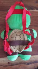 Raphael Turtles, rugzak knuffel. Teenage Mutant Ninja. 5C6, Kinderen en Baby's, Speelgoed | Knuffels en Pluche, Tweedehands verkoop