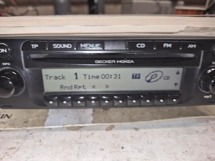 Becker Monza radio cd, Auto diversen, Autoradio's, Gebruikt, Ophalen of Verzenden