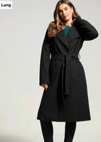 Long Tall Sally Zwarte Mantel - Nieuw!, Kleding | Dames, Jassen | Zomer, Verzenden, Zwart, Maat 42/44 (L), Nieuw