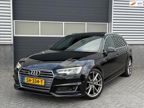 Audi A4 Avant 3.0 TDI quattro S-line Pano Matrix HUD, Auto's, Audi, Bedrijf, Te koop, A4, 360° camera, 4x4, ABS, Achteruitrijcamera