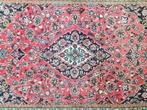 Handmade Persian wool Keshan Arak carpet Iran 196x275cm, Persian Perzisch vintage oosters hype, Crème, 150 tot 200 cm, 200 cm of meer