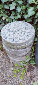 div. ronde stapstenen, 40cm, per stuk verkocht à 7,50, Ophalen, Overige typen, Zo goed als nieuw, 10 m² of meer