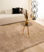 Velours vloerkleed – beige 240x340 nieuw, Beige, Ophalen of Verzenden, 200 cm of meer, Rechthoekig