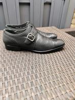 Moreschi heren schoenen kleur zwart maat 7.5 in goede staat, Gedragen, Ophalen of Verzenden, Moreschi, Loafers