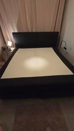 Karlsson Boxspring 180x200 met hoofdbord, Huis en Inrichting, Ophalen, Gebruikt, Tweepersoons, 180 cm