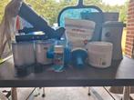 Zwembad pomp, stofzuiger, filters chloor en test strips, Ophalen, Zo goed als nieuw