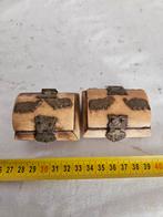 Twee Vintage Sieraden doosjes, Ophalen of Verzenden