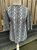 *Penn&Ink* Mooie Travelstof Top mt 44, Kleding | Dames, Ophalen of Verzenden, Zo goed als nieuw, Maat 42/44 (L), Grijs