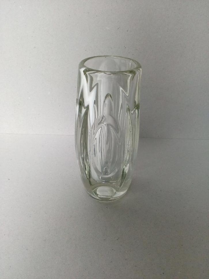 Vintage Sklo Union vaas.Rudolf Shrotter, Huis en Inrichting, Woonaccessoires | Vazen, Zo goed als nieuw, Overige kleuren, Minder dan 50 cm