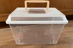 Plastic container dierenbak terrarium/insecten reptielen ea, Ophalen of Verzenden, Zo goed als nieuw, Terrarium of Paludarium