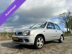 Nissan Micra 1.0 Luxury CVT, BJ 2001 Automaat, APK Jul 2026, Auto's, Nissan, Gebruikt, 4 cilinders, 60 pk, 450 kg