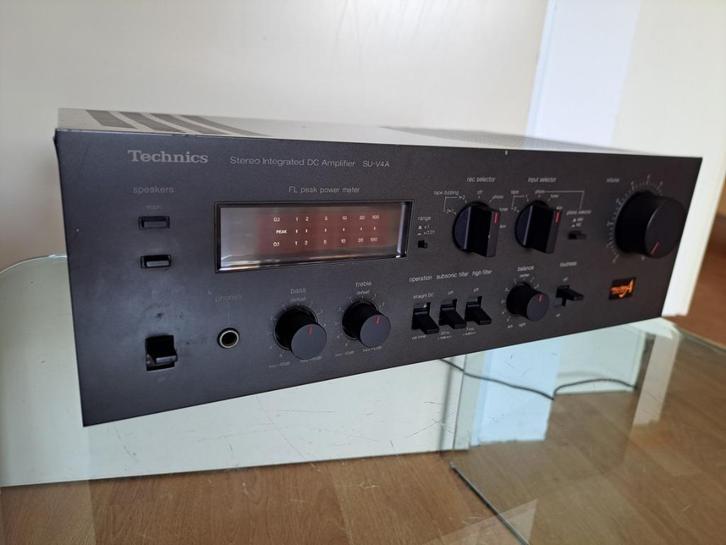 Technics SU-V4A Vintage Versterker. (Defect), Audio, Tv en Foto, Versterkers en Receivers, Gebruikt, Stereo, Minder dan 60 watt
