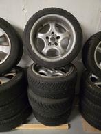 2x Winterbanden 4x100 2x 5 x 120 zomerbanden, 16 inch, Banden en Velgen, 195 mm, Winterbanden