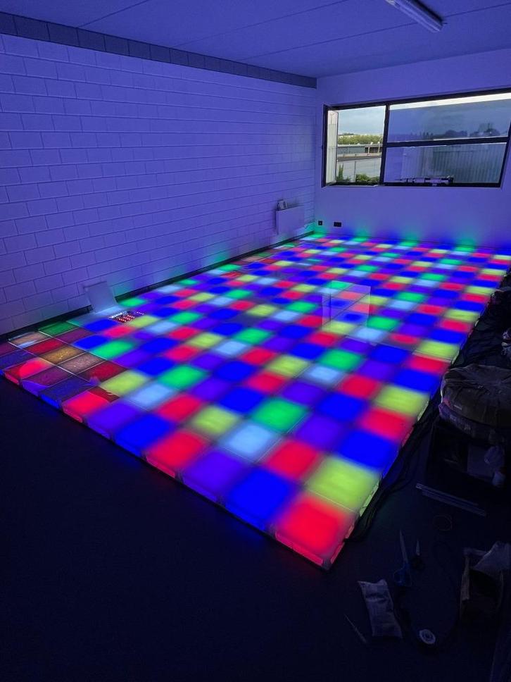Active Grid Interactieve Spel Game Vloer, Verzamelen, Automaten | Overige, Nieuw, Ophalen