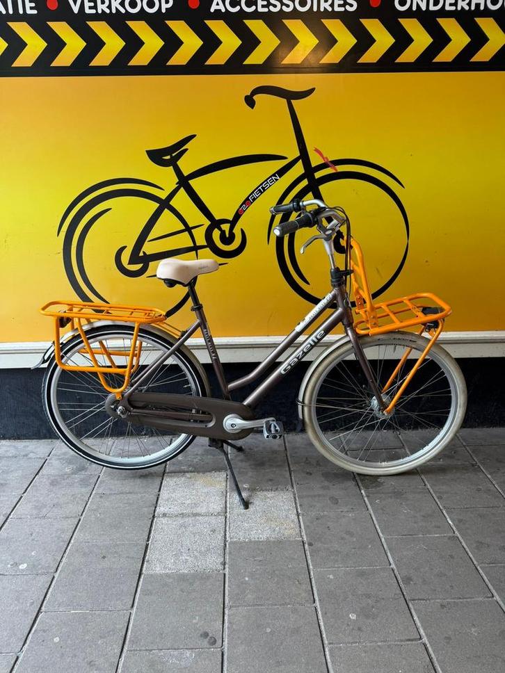 Gazelle heavy duty dames fiets 54cm, Fietsen en Brommers, Fietsen | Dames | Damesfietsen, Gazelle, 53 tot 56 cm, Ophalen
