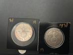 2 x 5 Reichsmark 1938 A - Zilveren munten, Ophalen of Verzenden, Duitsland, Losse munt, Zilver