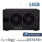 NAS Synology DS1618+ 16GB refurbished, Info@synology.com, Synology, Refurbished, Ophalen of Verzenden