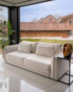 Moderne beige slaapbank met opbergruimte – NIEUW, Huis en Inrichting, Banken | Complete zithoeken, Ophalen of Verzenden, Nieuw