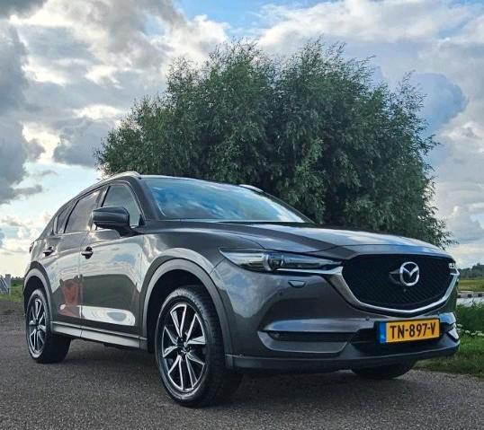 Mazda CX-5 2.0 Skyactiv-g 165pk 2WD Aut 2018 Grijs, Auto's, Mazda, Particulier, CX-5, 360° camera, Achteruitrijcamera, Benzine