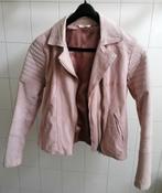 Dames leren suède biker jack/jasje roze maat M € 25,00, Ophalen of Verzenden, Roze, Maat 34 (XS) of kleiner, Gedragen