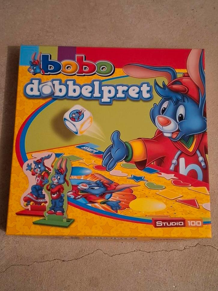 Bobo dobbelpret, Hobby en Vrije tijd, Gezelschapsspellen | Bordspellen, Zo goed als nieuw, Vijf spelers of meer, Ophalen of Verzenden