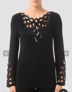 ZGAN Stretchy zwarte dolce tuniek JOSEPH RIBKOFF 46/48, Kleding | Dames, Grote Maten, Verzenden, Joseph Ribkoff, Zo goed als nieuw