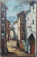 Diaz olieverf schilderij jr 60 Spanje kunstwerk, Ophalen of Verzenden