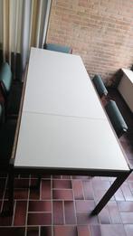 Vintage Pastoe eettafel met 6 stoelen, Huis en Inrichting, Tafels | Eettafels, Ophalen, Gebruikt, 50 tot 100 cm, Vijf personen of meer