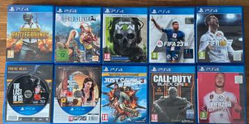 PS4 Games Bundel – 10 stuks beschikbaar voor biedingen