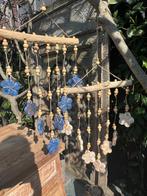 Windhanger houtsnijwerk bloem uit Bali Indonesie windgong, Ophalen, Verburgt Vintage, Nieuw, https://verburgtvintage.nl/#contact