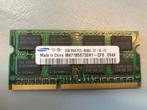 Samsung RAM 2GB 2Rx8 PC3 - 8500S - 07-10-F2, Computers en Software, RAM geheugen, 2 GB, Gebruikt, Ophalen of Verzenden, Laptop