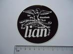 sticker oud PINUP bloot Lian bergeijk bar disco pin up, Verzenden, Zo goed als nieuw, Bedrijf of Vereniging