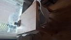 eettafel, Huis en Inrichting, Tafels | Eettafels, Ophalen, Gebruikt, Rechthoekig, 50 tot 100 cm